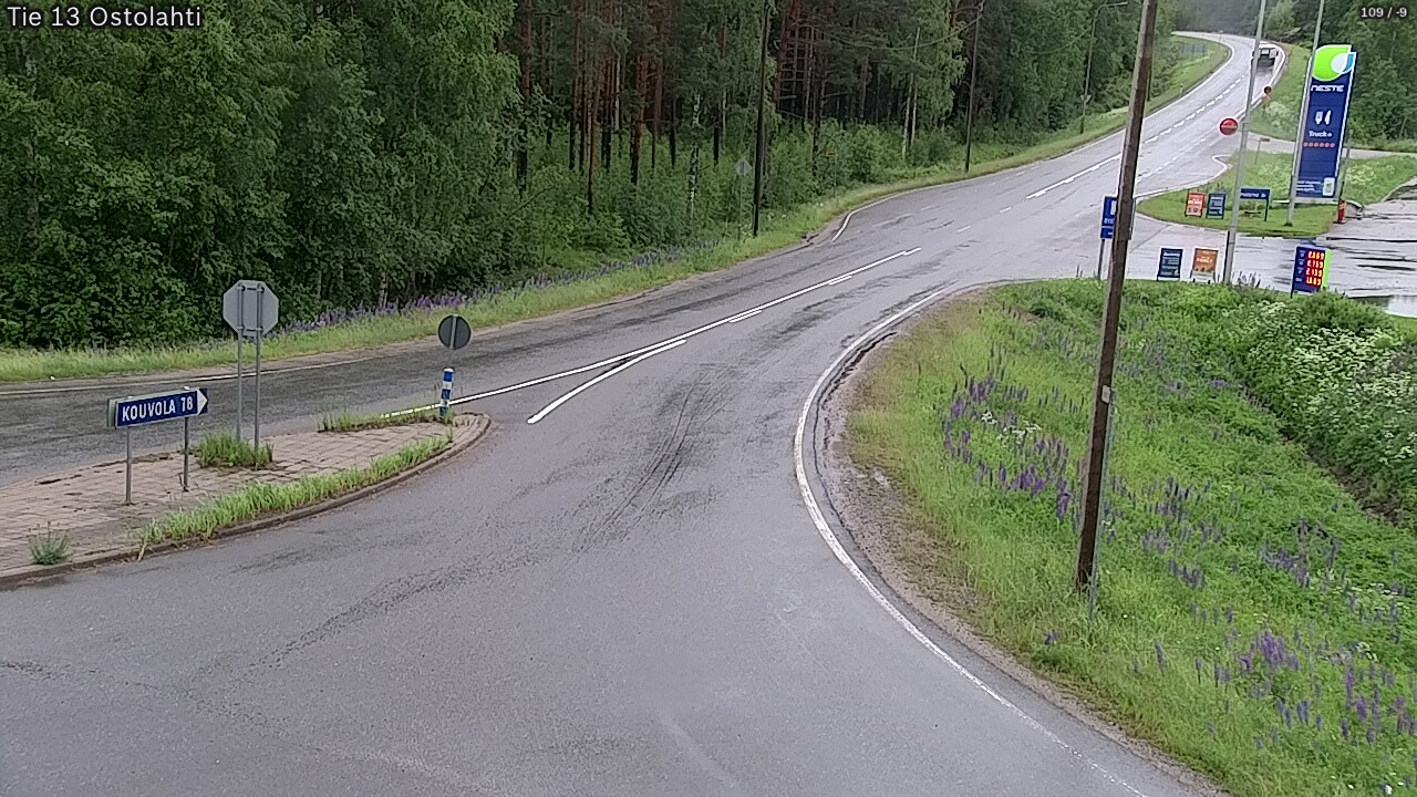 Weather Camera Image Väg 14 Ostolahti, Mikkeli, Etelä-Savo