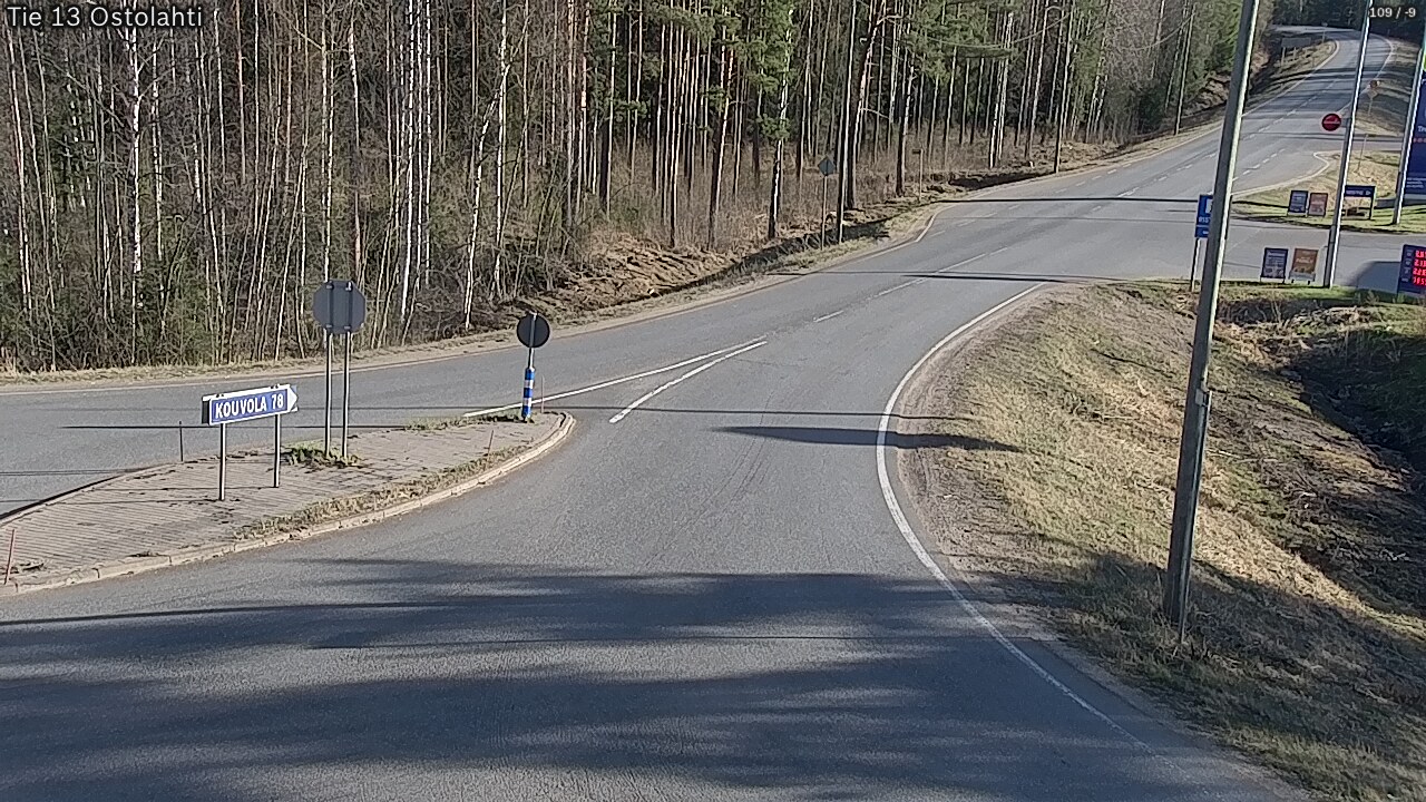 Weather Camera Image Road 13 Ostolahti, Mikkeli, Etelä-Savo