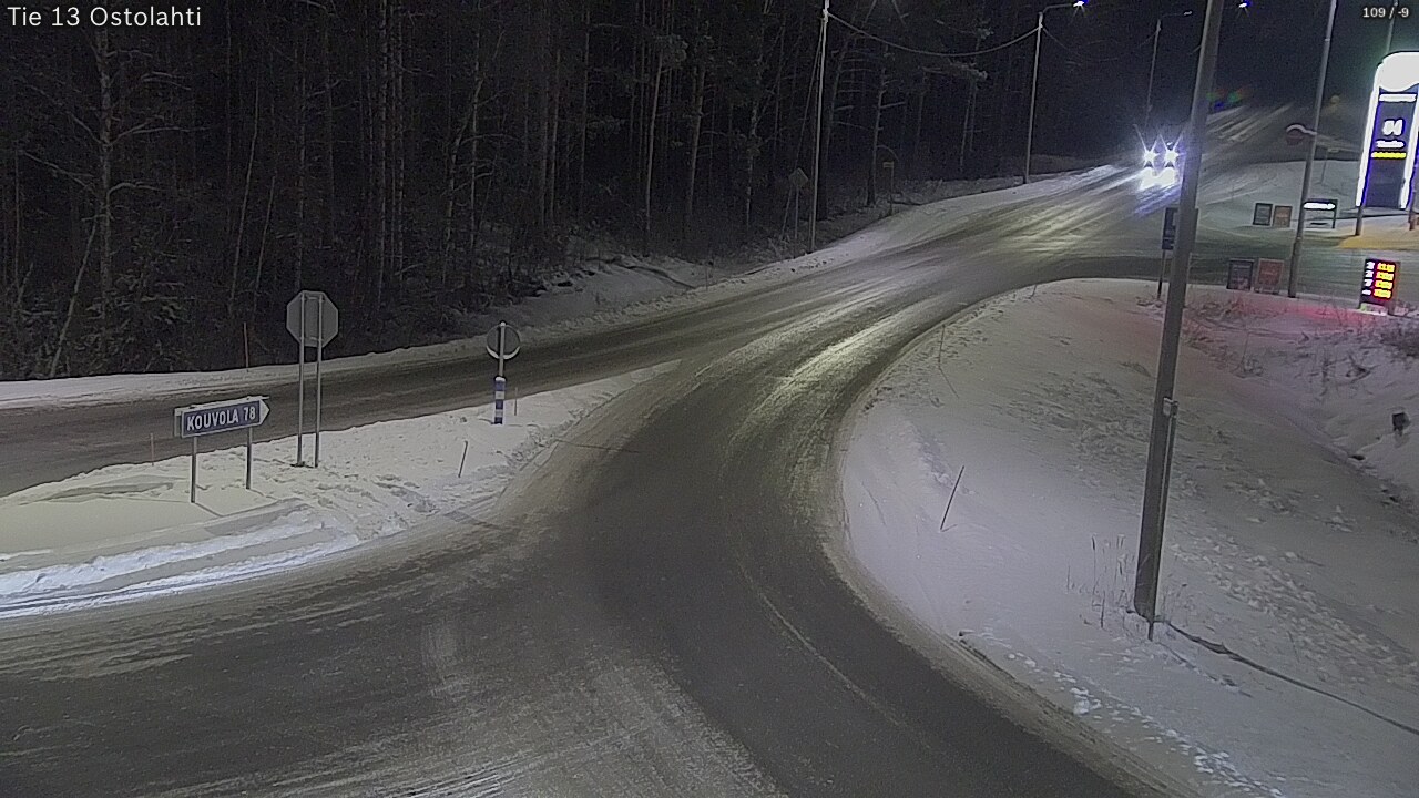 Weather Camera Image Väg 14 Ostolahti, Mikkeli, Etelä-Savo