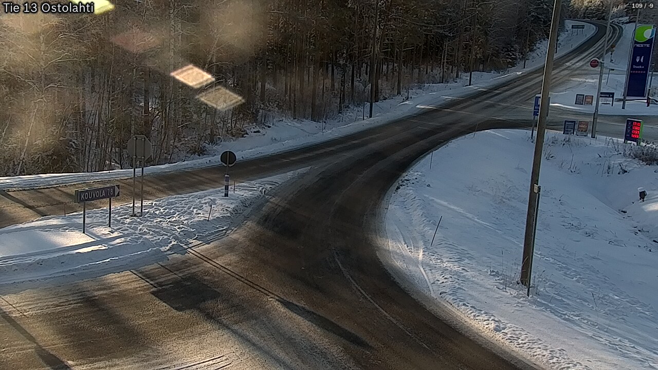 Weather Camera Image Väg 14 Ostolahti, Mikkeli, Etelä-Savo