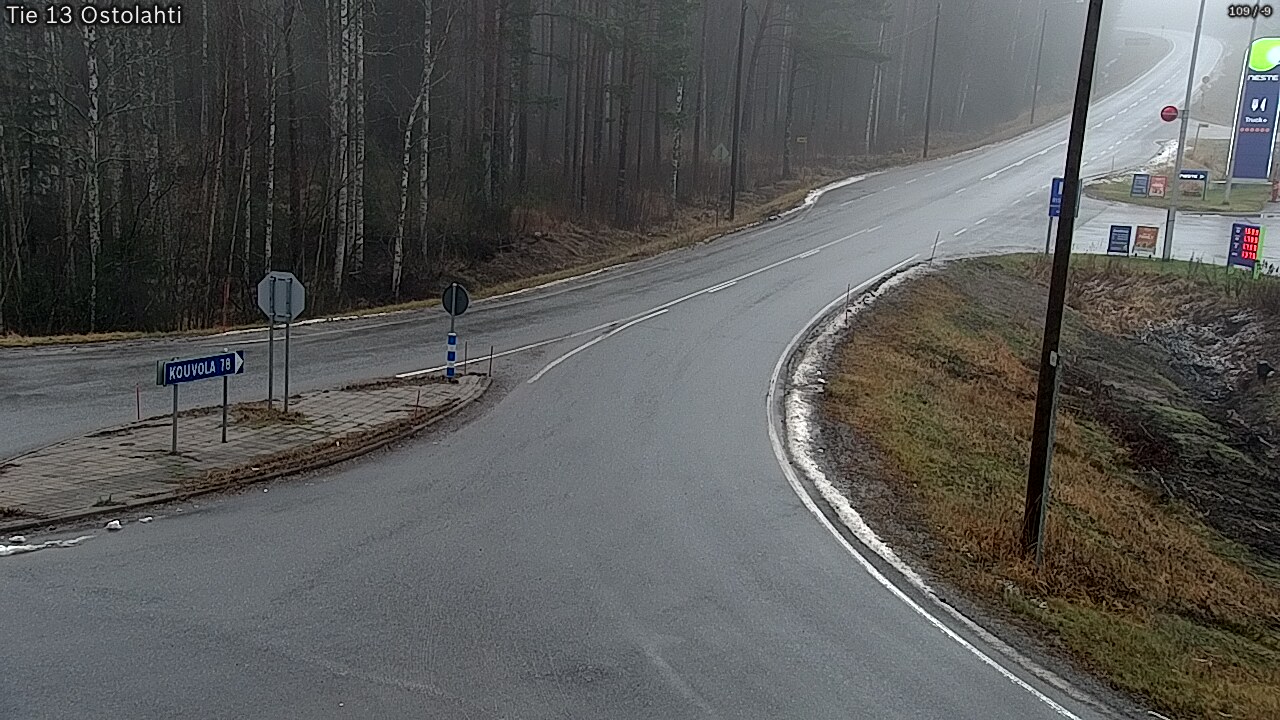 Weather Camera Image Väg 14 Ostolahti, Mikkeli, Etelä-Savo