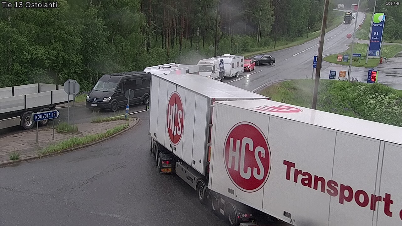 Weather Camera Image Väg 14 Ostolahti, Mikkeli, Etelä-Savo
