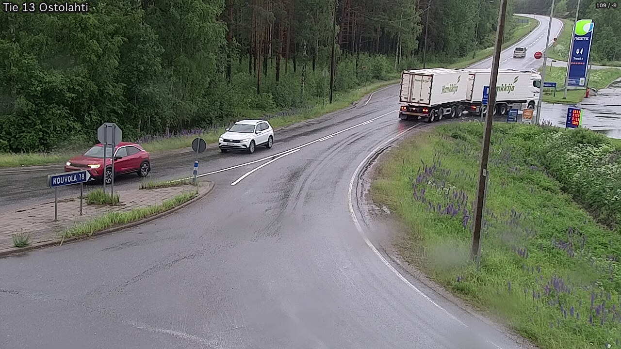 Weather Camera Image Väg 14 Ostolahti, Mikkeli, Etelä-Savo