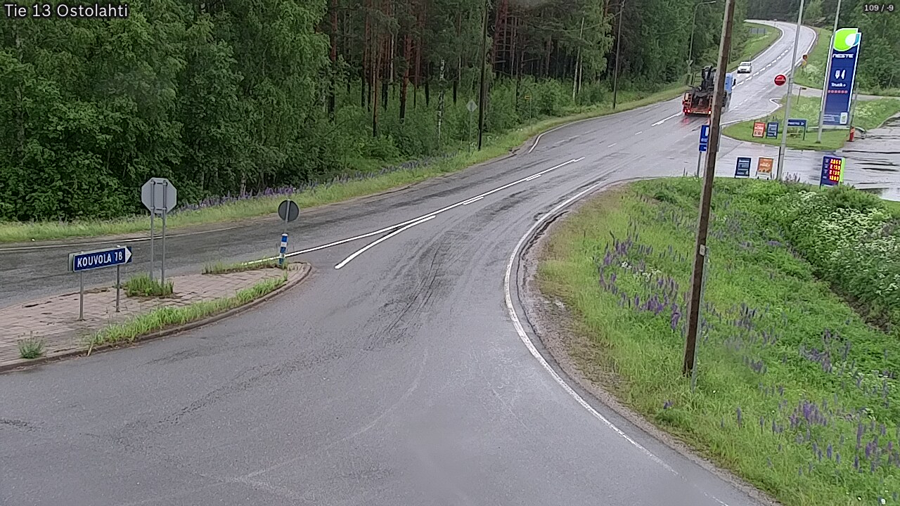 Weather Camera Image Väg 14 Ostolahti, Mikkeli, Etelä-Savo