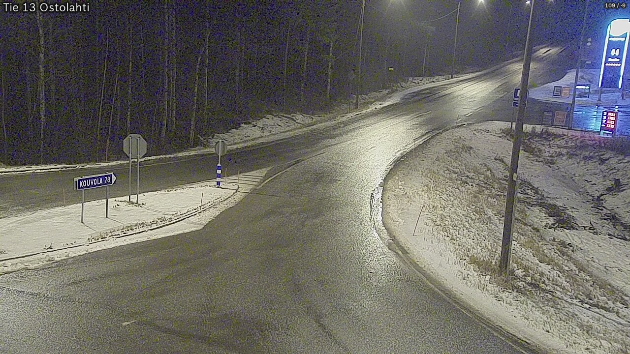 Weather Camera Image Väg 14 Ostolahti, Mikkeli, Etelä-Savo