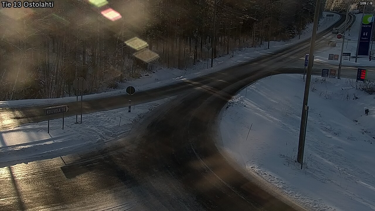 Weather Camera Image Väg 14 Ostolahti, Mikkeli, Etelä-Savo