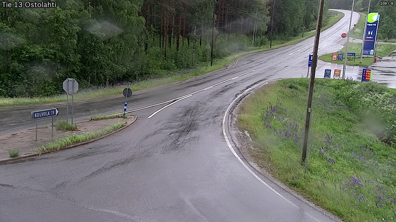 Weather Camera Image Väg 14 Ostolahti, Mikkeli, Etelä-Savo