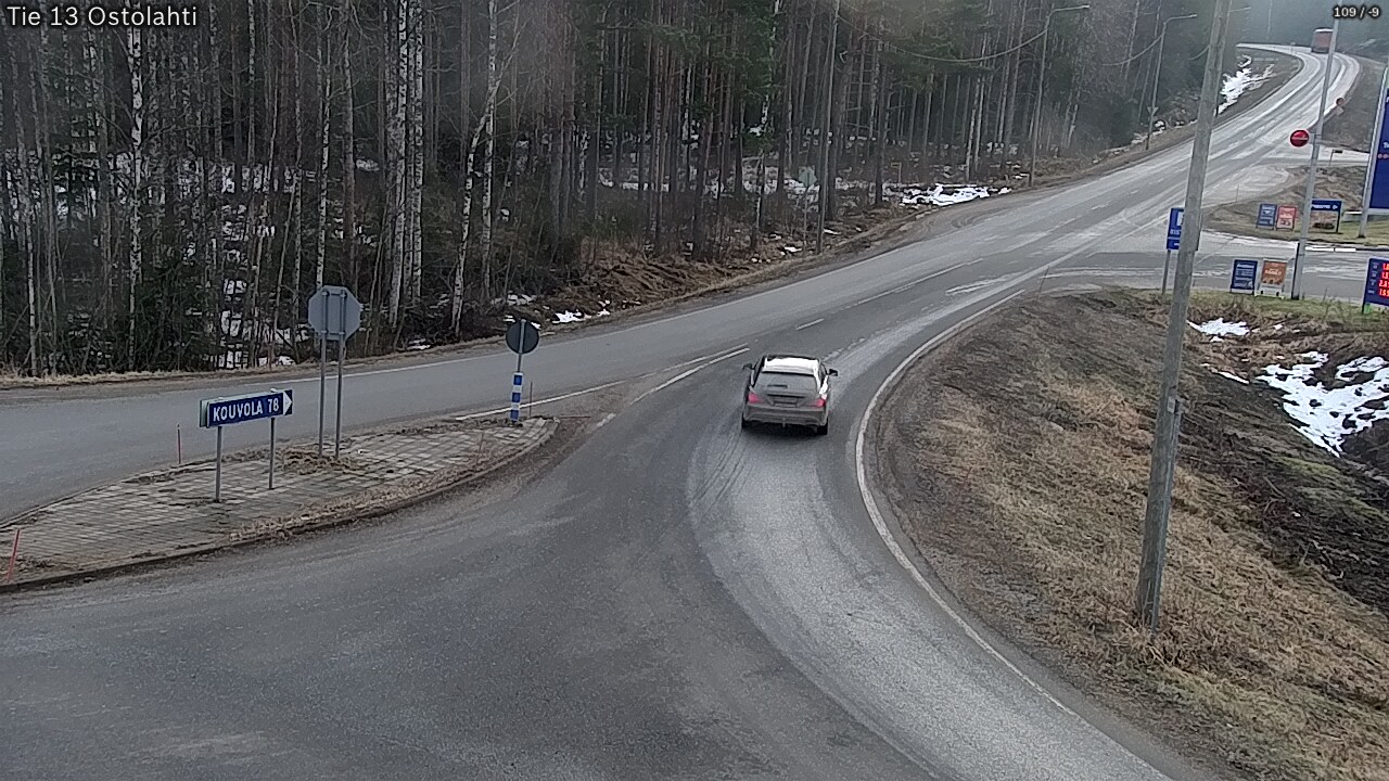 Weather Camera Image Väg 14 Ostolahti, Mikkeli, Etelä-Savo
