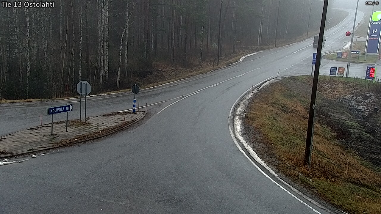 Weather Camera Image Väg 14 Ostolahti, Mikkeli, Etelä-Savo