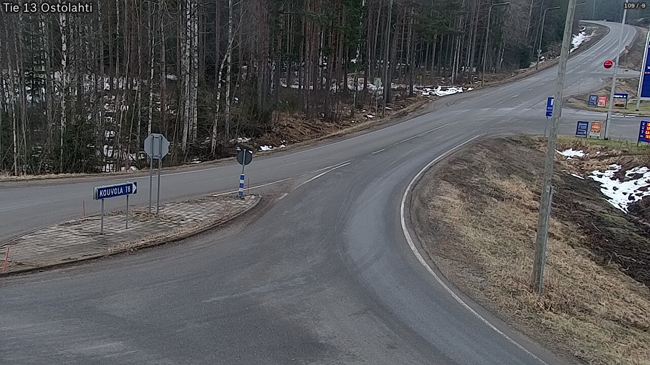 Weather Camera Image Väg 14 Ostolahti, Mikkeli, Etelä-Savo