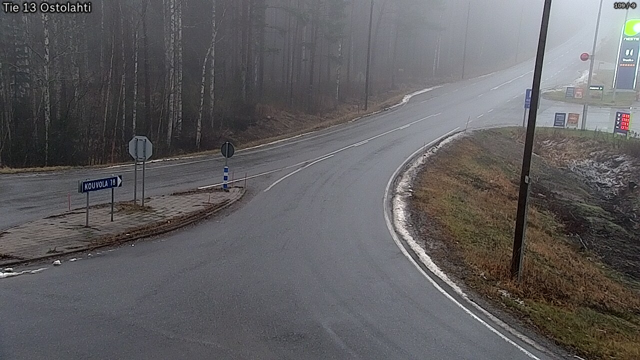 Weather Camera Image Väg 14 Ostolahti, Mikkeli, Etelä-Savo