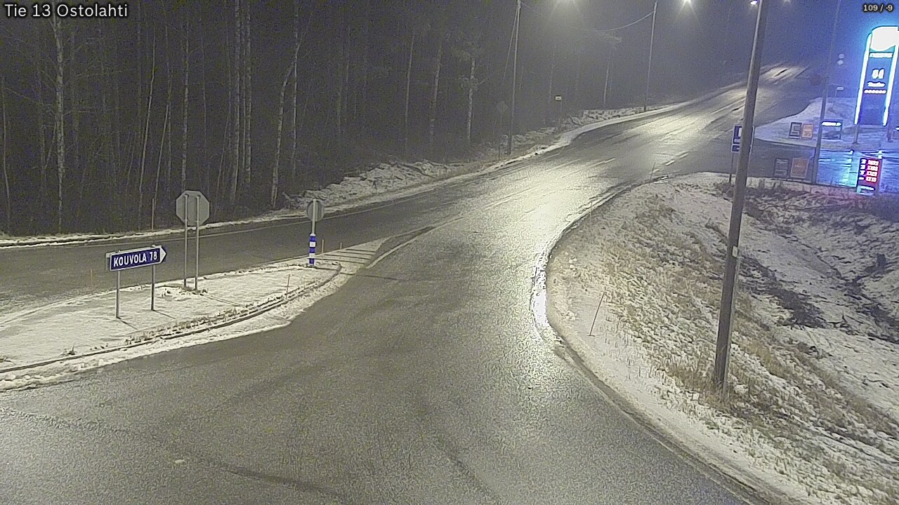Weather Camera Image Väg 14 Ostolahti, Mikkeli, Etelä-Savo