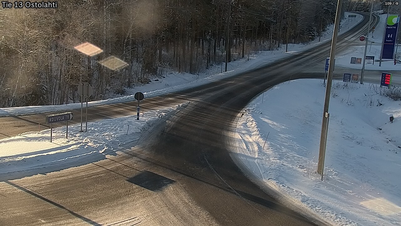 Weather Camera Image Väg 14 Ostolahti, Mikkeli, Etelä-Savo