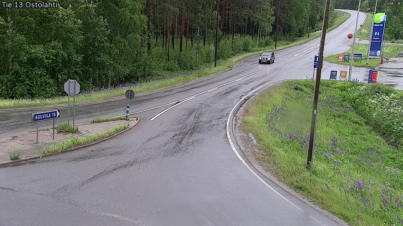 Weather Camera Image Väg 14 Ostolahti, Mikkeli, Etelä-Savo