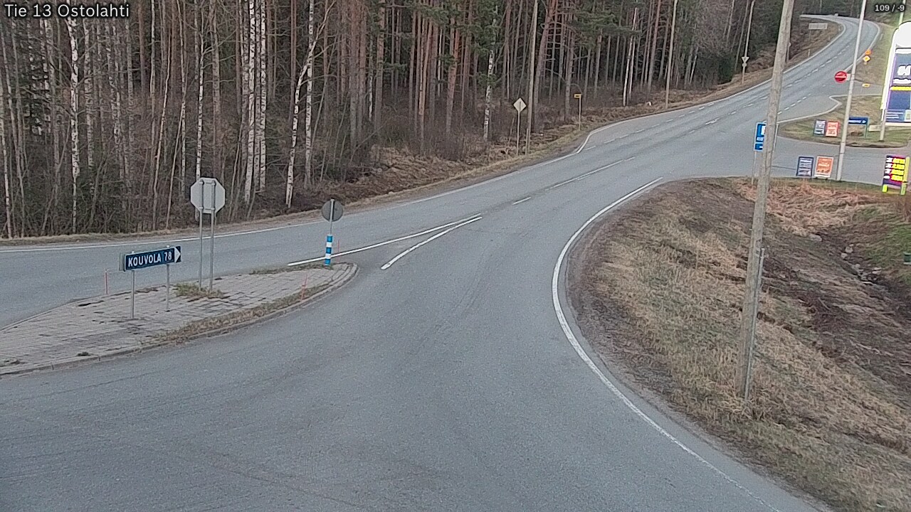 Weather Camera Image Väg 14 Ostolahti, Mikkeli, Etelä-Savo