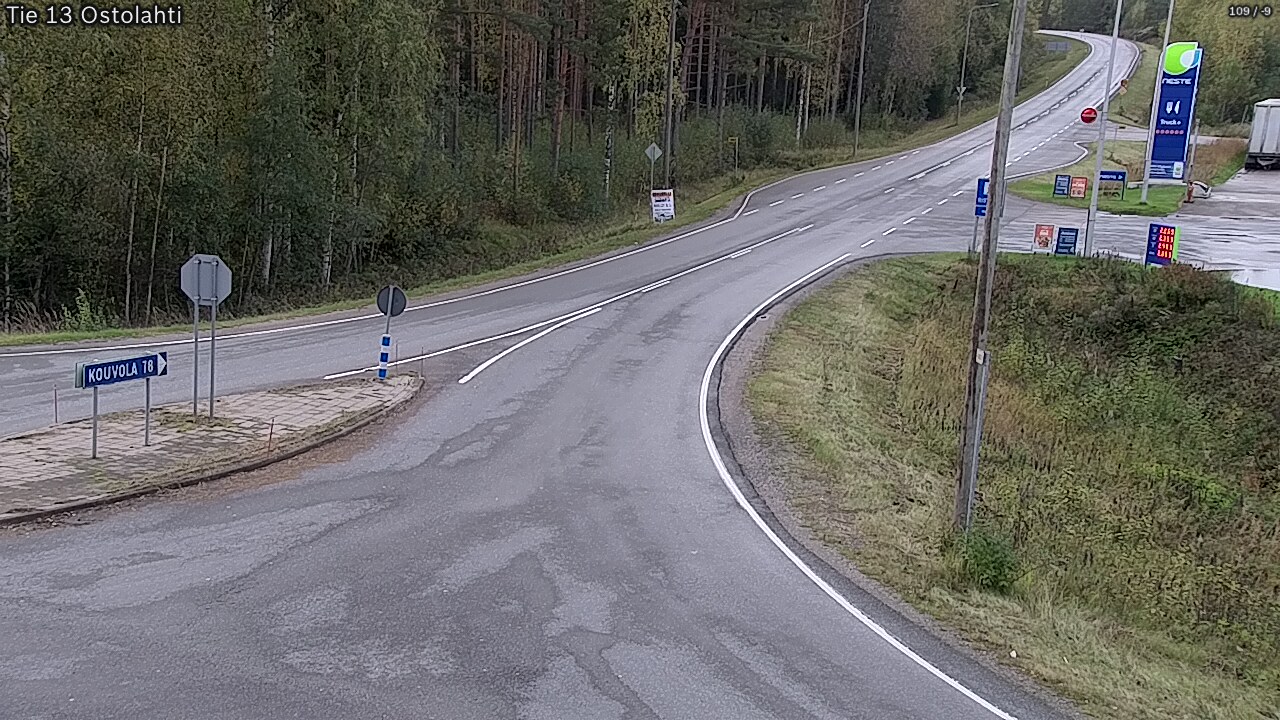 Weather Camera Image Väg 14 Ostolahti, Mikkeli, Etelä-Savo