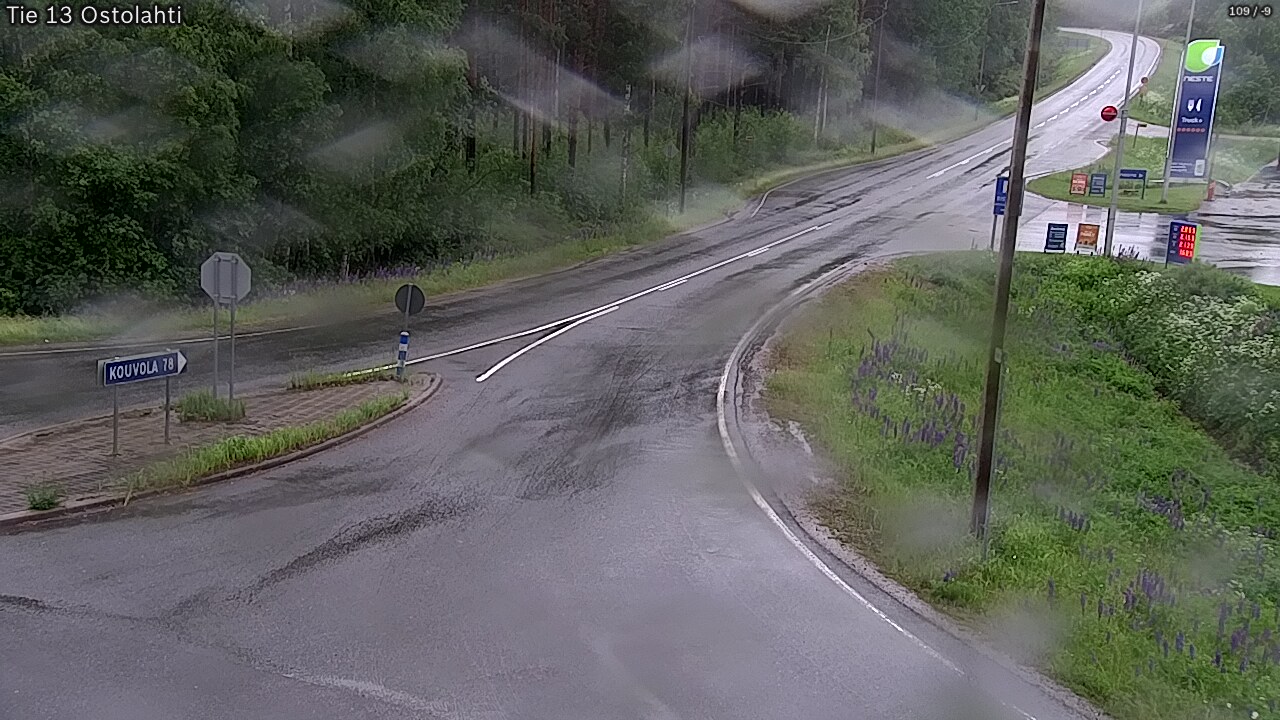Weather Camera Image Väg 14 Ostolahti, Mikkeli, Etelä-Savo