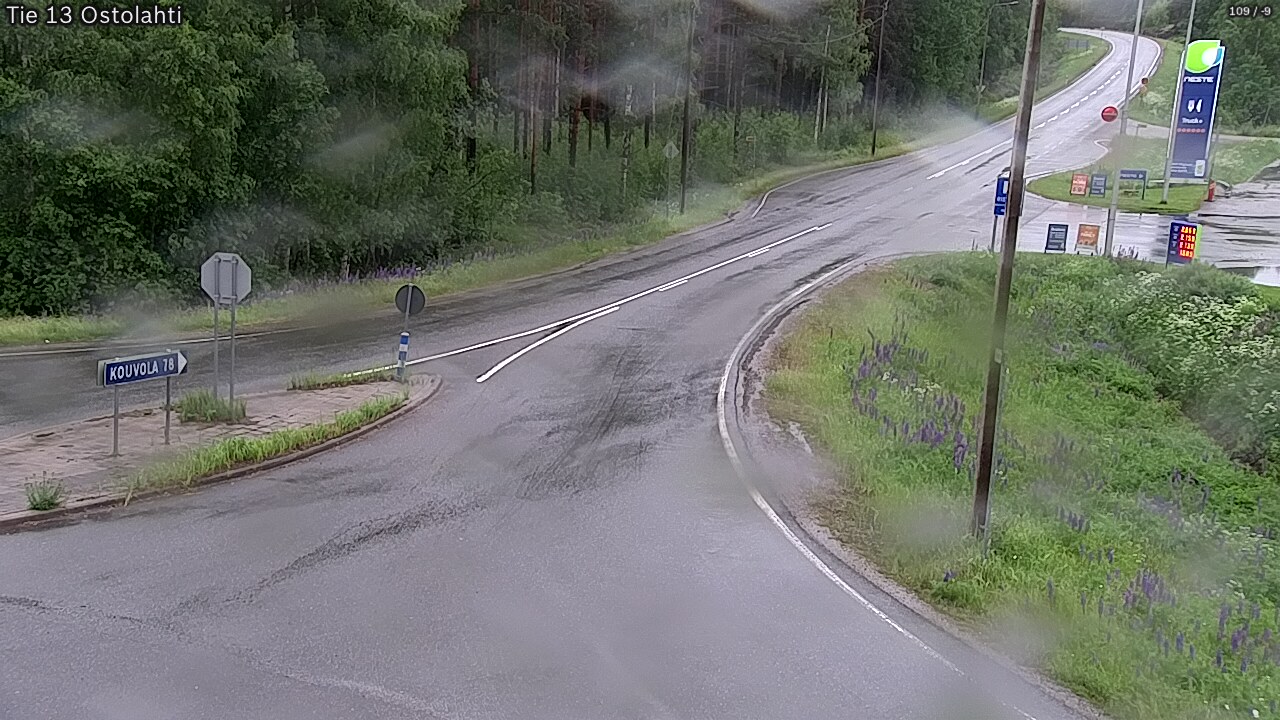 Weather Camera Image Väg 14 Ostolahti, Mikkeli, Etelä-Savo