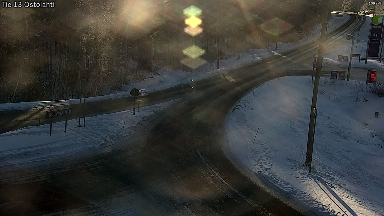 Weather Camera Image Väg 14 Ostolahti, Mikkeli, Etelä-Savo