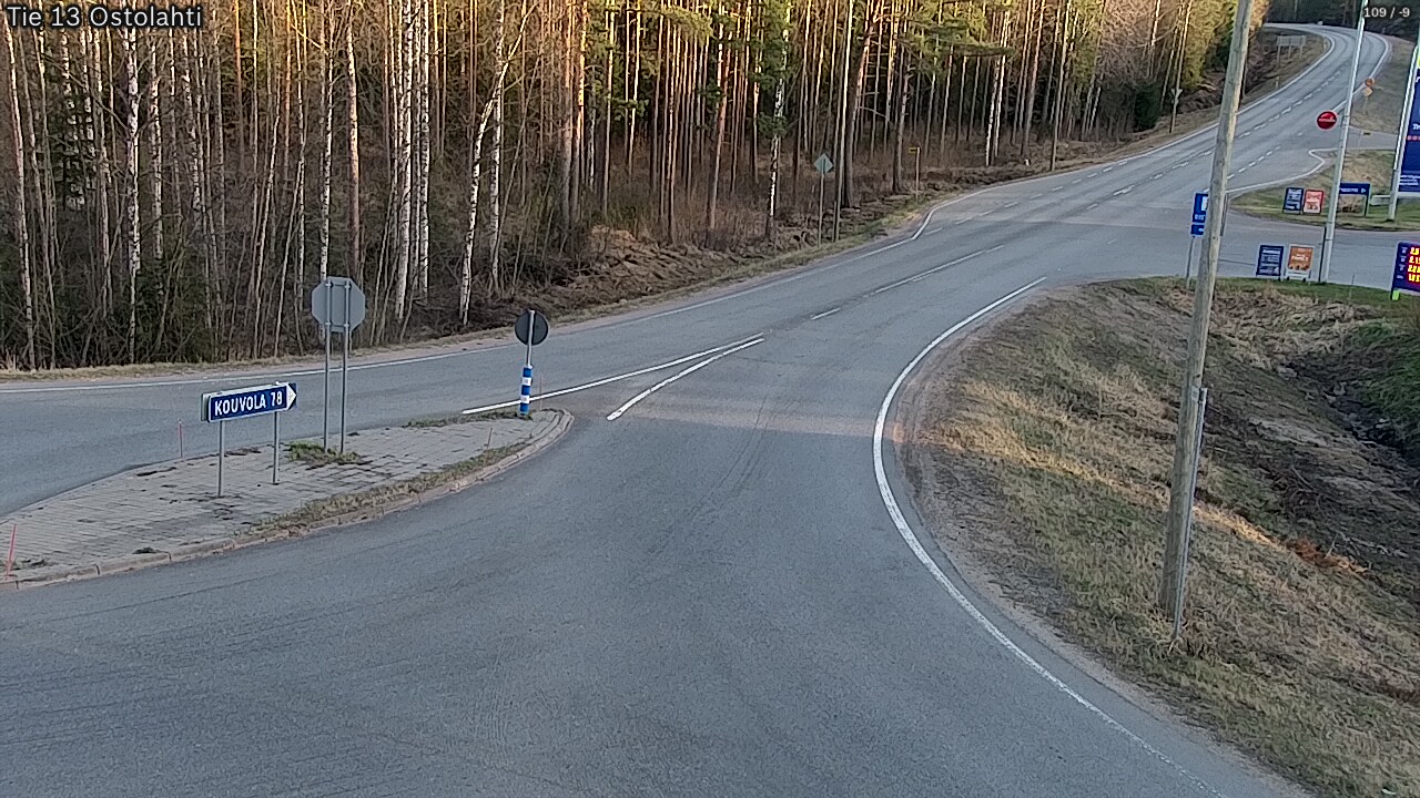 Weather Camera Image Road 13 Ostolahti, Mikkeli, Etelä-Savo