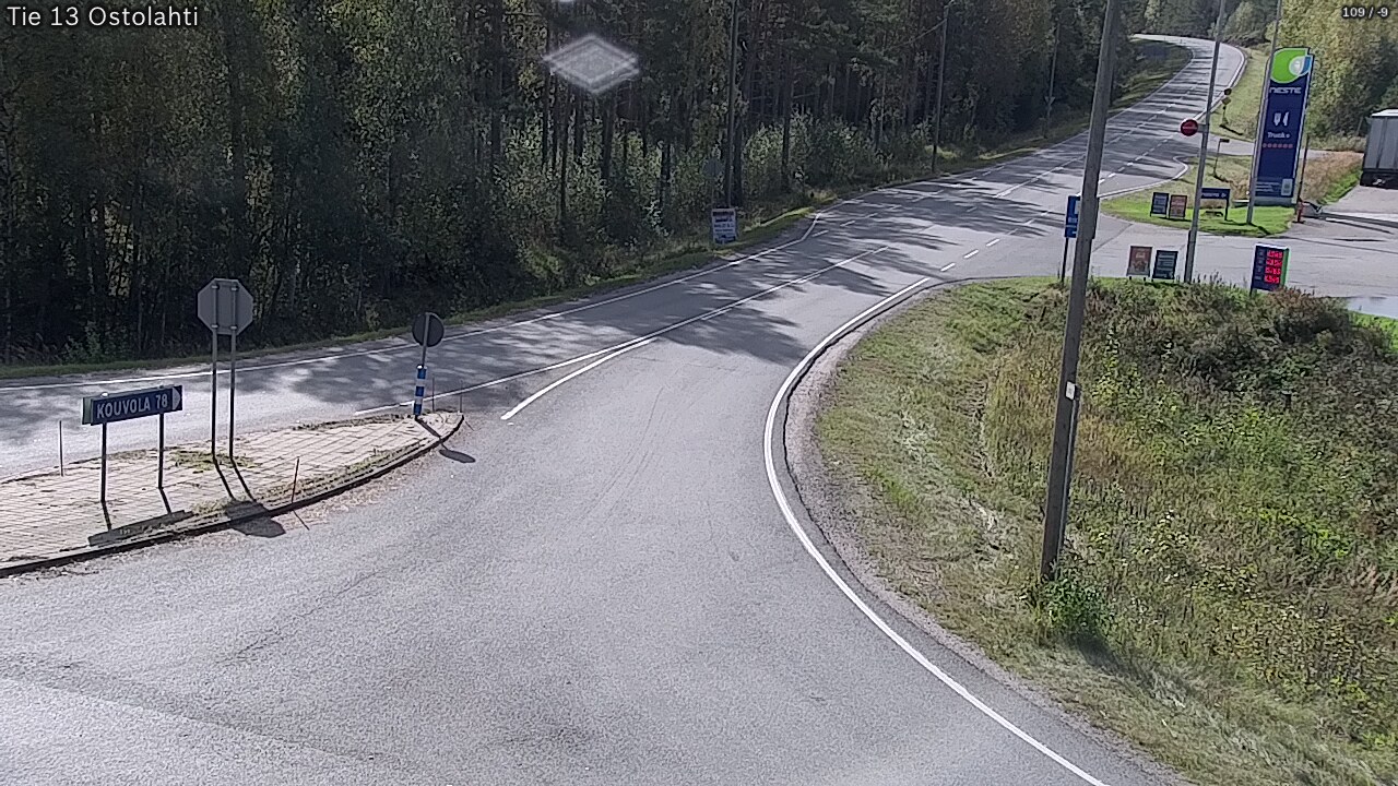 Weather Camera Image Road 13 Ostolahti, Mikkeli, Etelä-Savo
