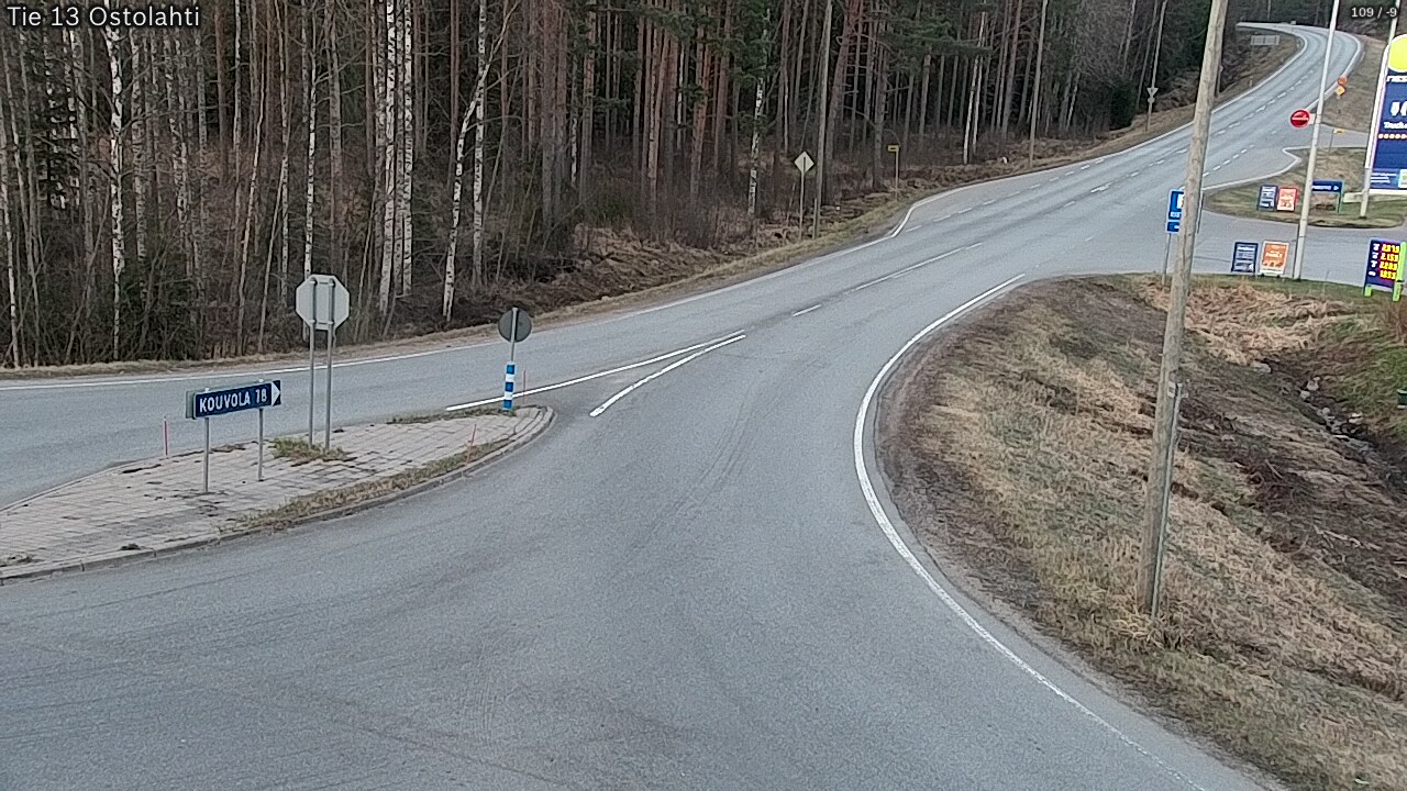 Weather Camera Image Väg 14 Ostolahti, Mikkeli, Etelä-Savo