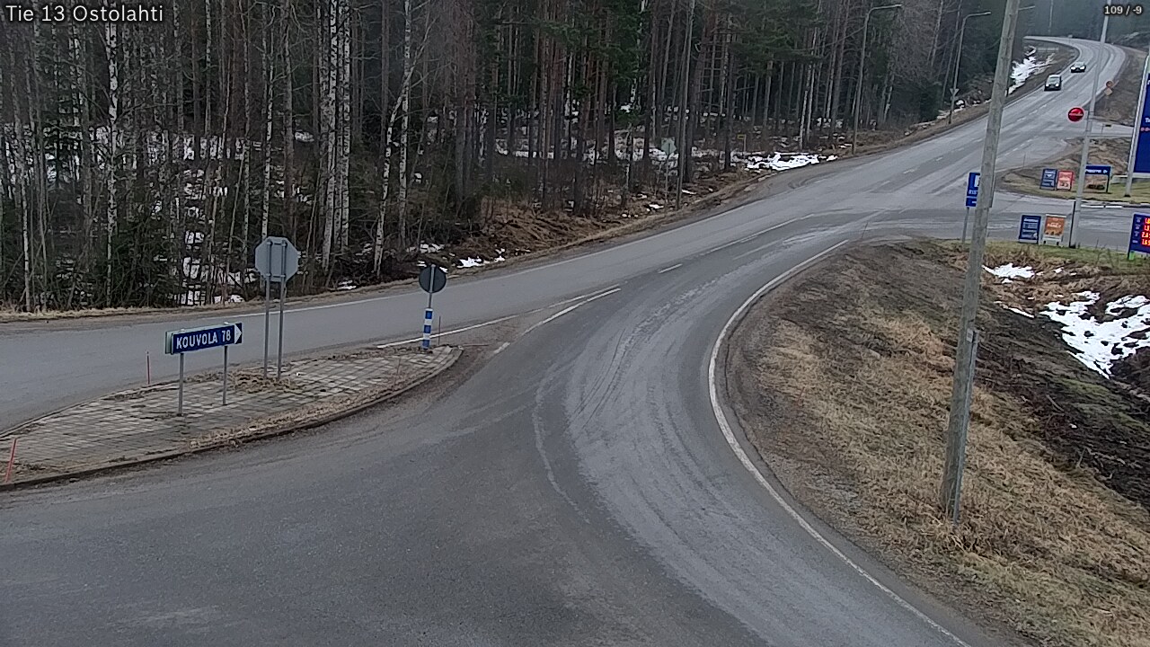 Weather Camera Image Väg 14 Ostolahti, Mikkeli, Etelä-Savo