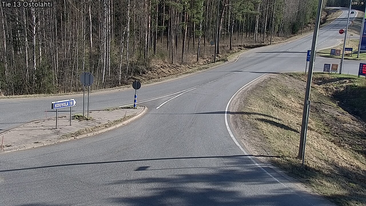 Weather Camera Image Road 13 Ostolahti, Mikkeli, Etelä-Savo