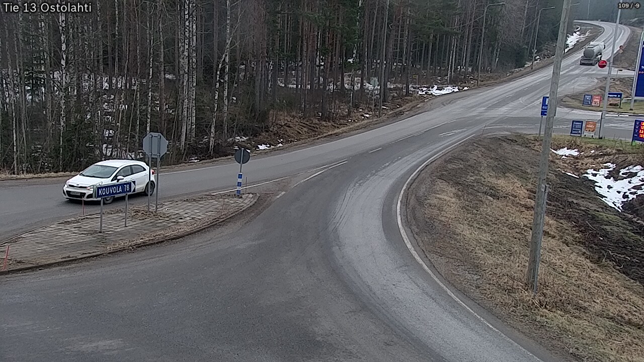 Weather Camera Image Väg 14 Ostolahti, Mikkeli, Etelä-Savo