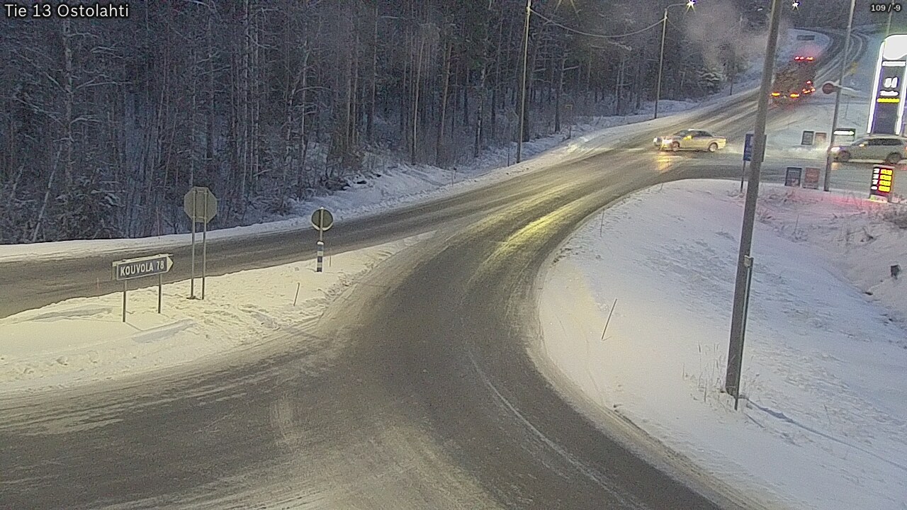 Weather Camera Image Väg 14 Ostolahti, Mikkeli, Etelä-Savo