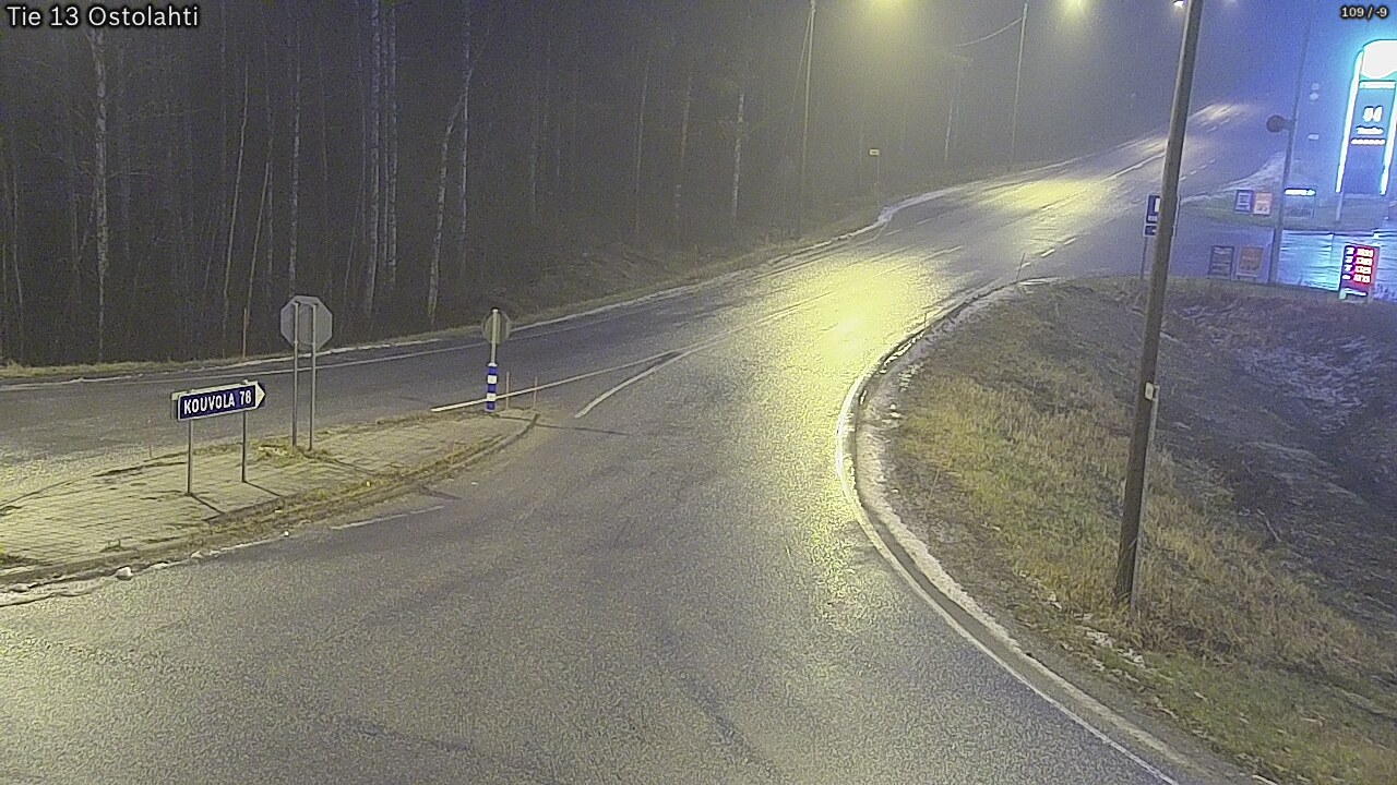 Weather Camera Image Väg 14 Ostolahti, Mikkeli, Etelä-Savo