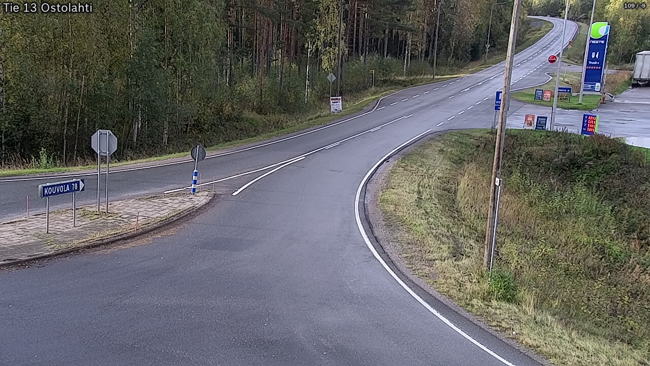 Weather Camera Image Väg 14 Ostolahti, Mikkeli, Etelä-Savo