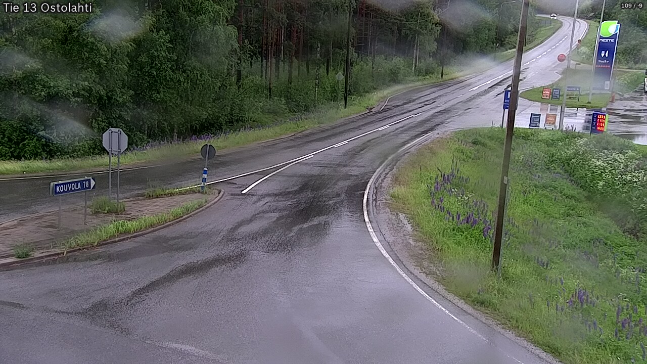 Weather Camera Image Väg 14 Ostolahti, Mikkeli, Etelä-Savo