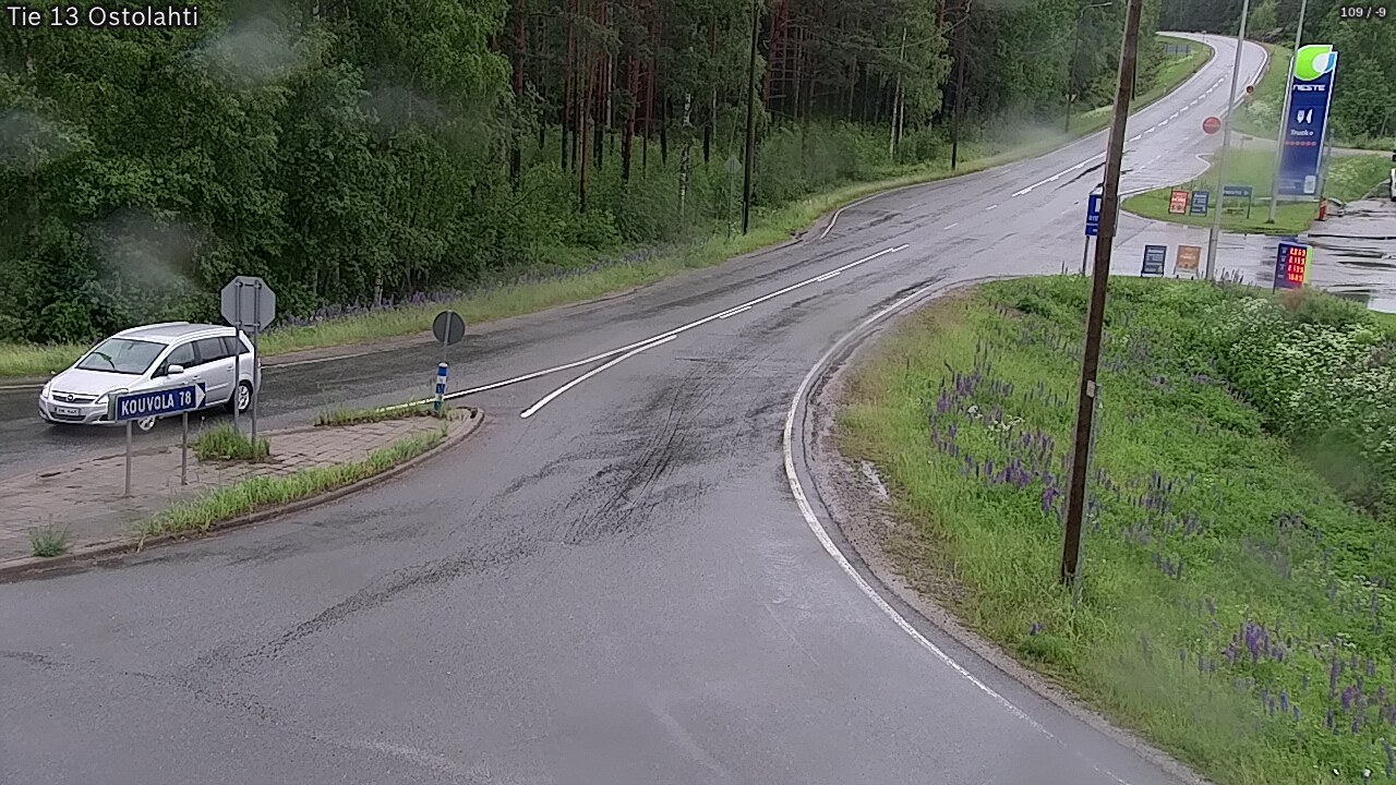 Weather Camera Image Väg 14 Ostolahti, Mikkeli, Etelä-Savo