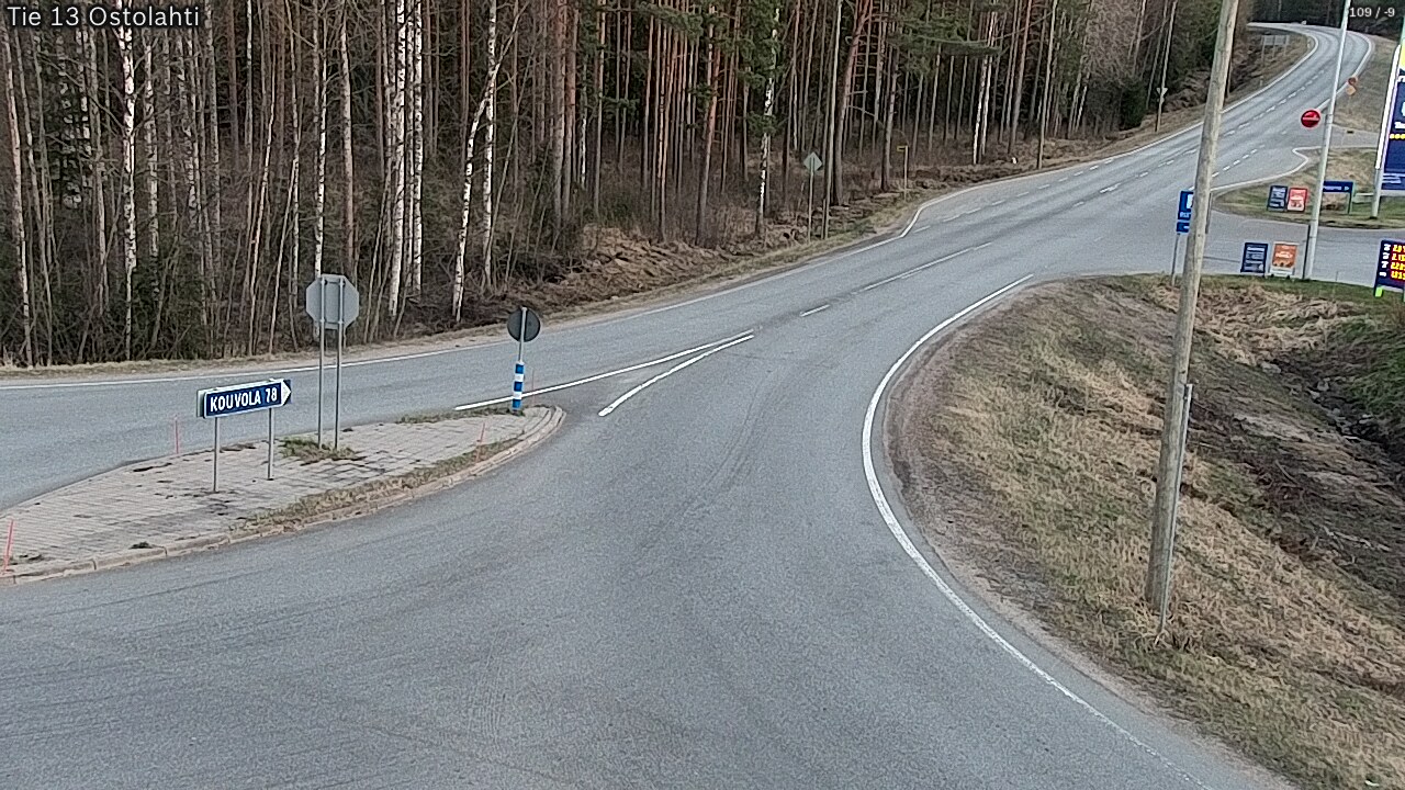 Weather Camera Image Road 13 Ostolahti, Mikkeli, Etelä-Savo