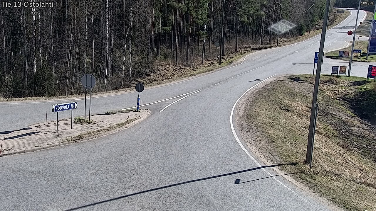 Weather Camera Image Road 13 Ostolahti, Mikkeli, Etelä-Savo