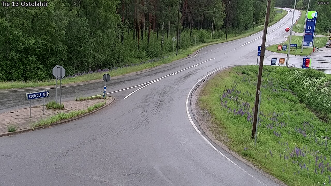 Weather Camera Image Väg 14 Ostolahti, Mikkeli, Etelä-Savo