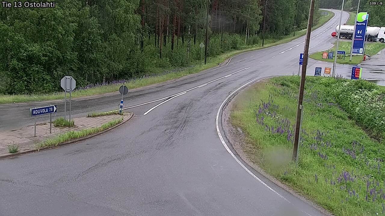 Weather Camera Image Väg 14 Ostolahti, Mikkeli, Etelä-Savo