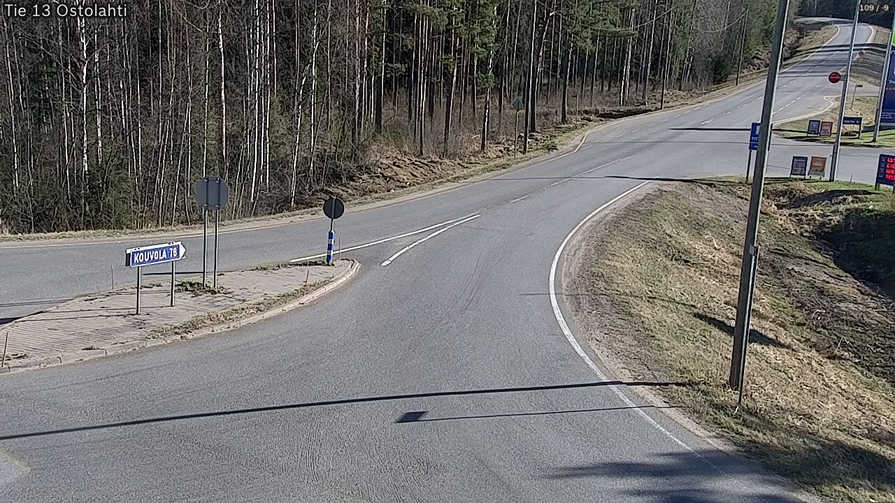Weather Camera Image Road 13 Ostolahti, Mikkeli, Etelä-Savo