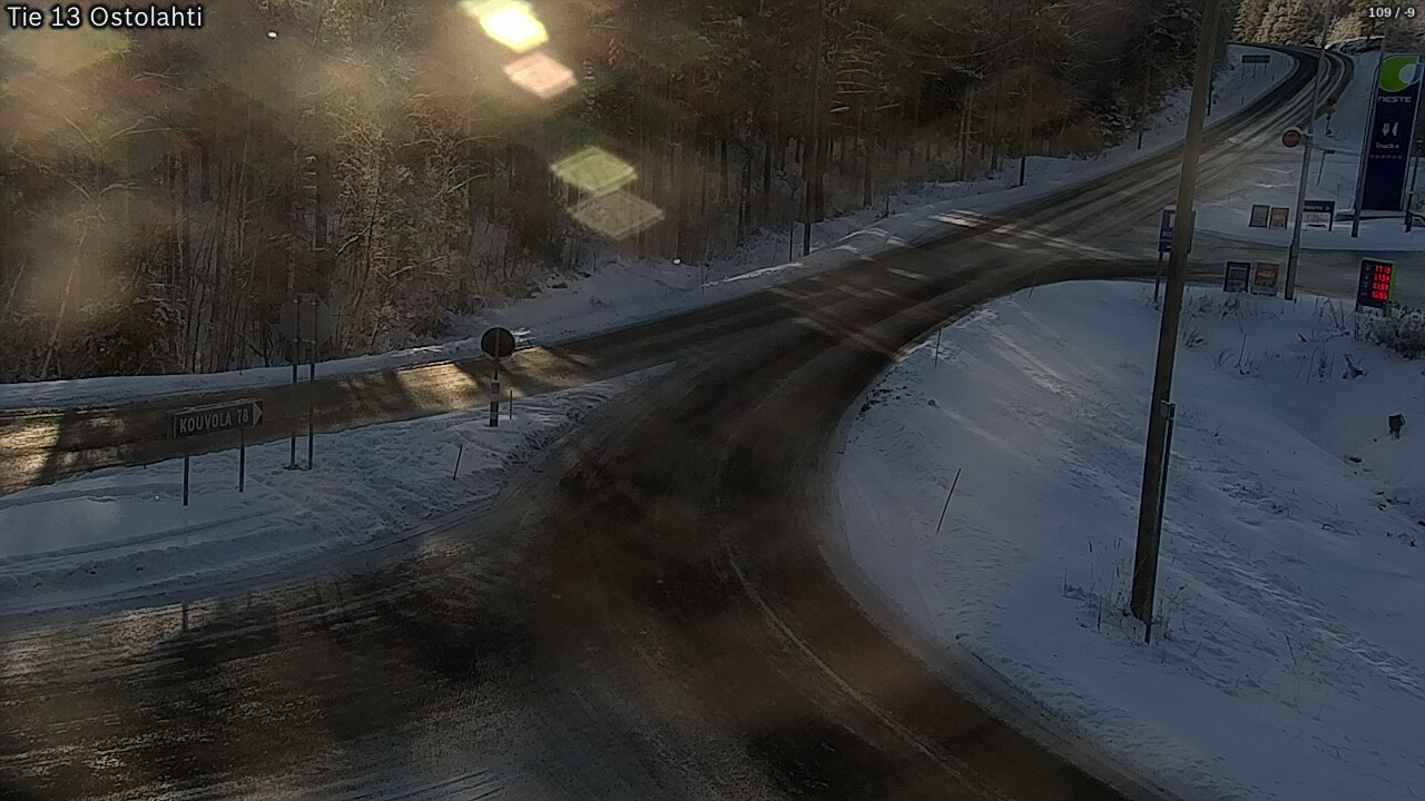 Weather Camera Image Väg 14 Ostolahti, Mikkeli, Etelä-Savo
