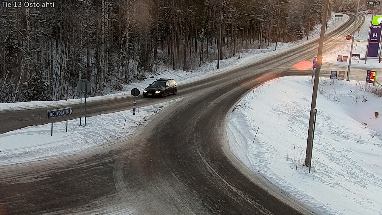 Weather Camera Image Väg 14 Ostolahti, Mikkeli, Etelä-Savo