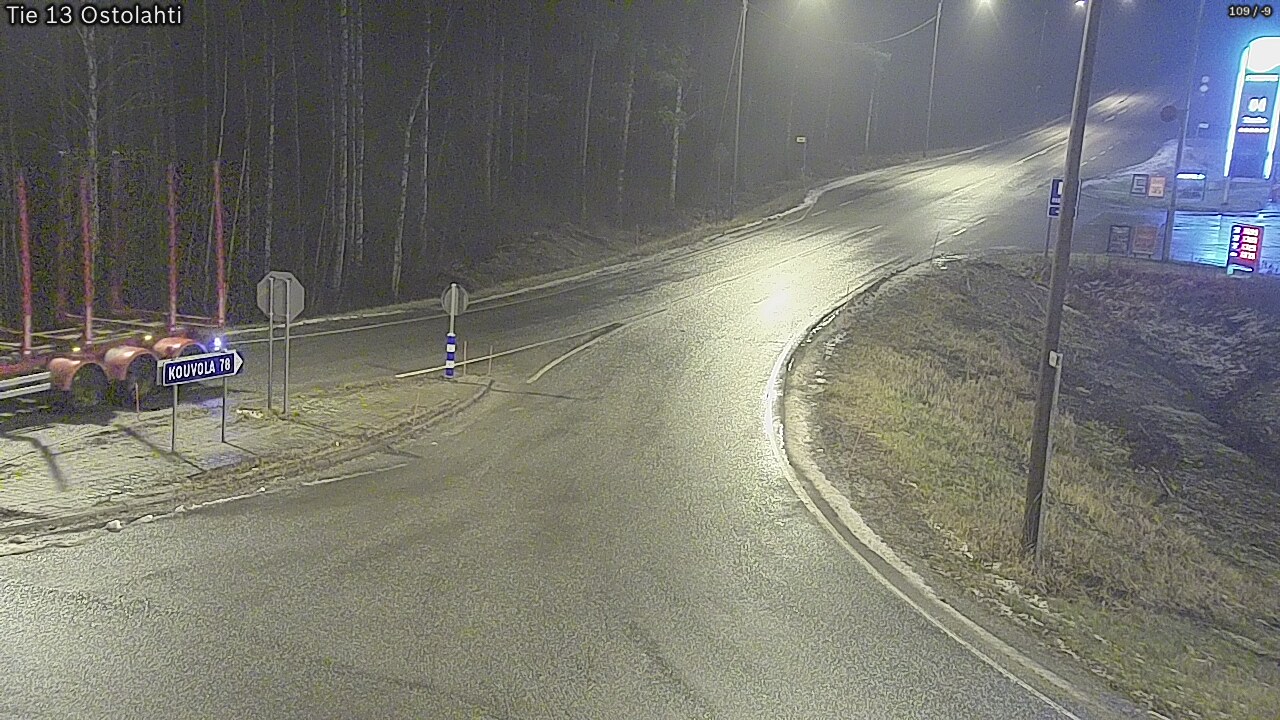 Weather Camera Image Väg 14 Ostolahti, Mikkeli, Etelä-Savo