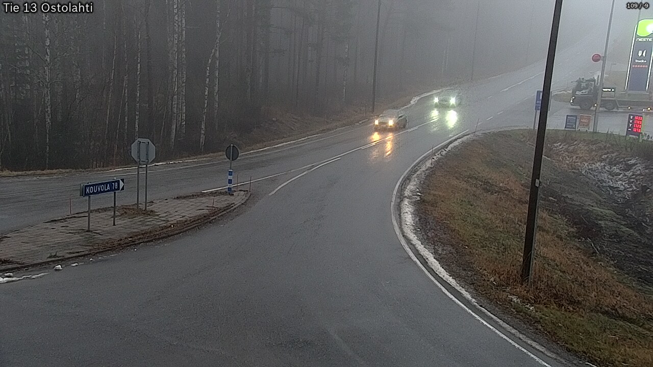 Weather Camera Image Väg 14 Ostolahti, Mikkeli, Etelä-Savo
