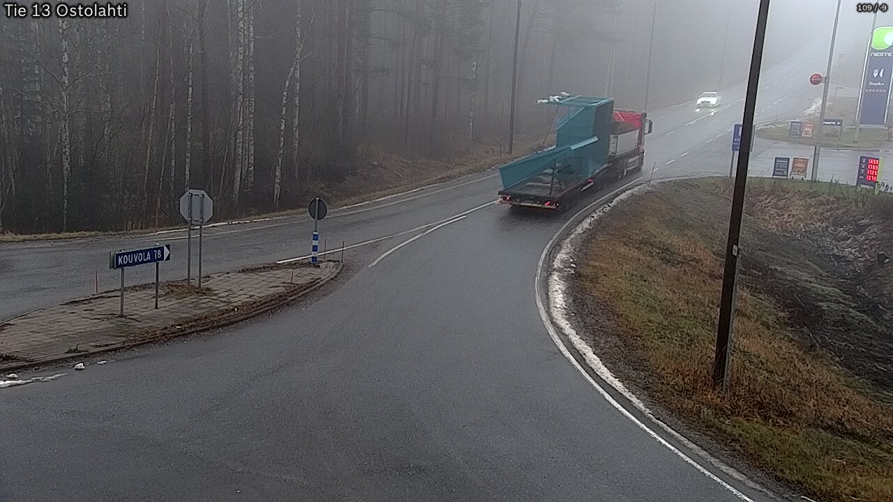 Weather Camera Image Väg 14 Ostolahti, Mikkeli, Etelä-Savo