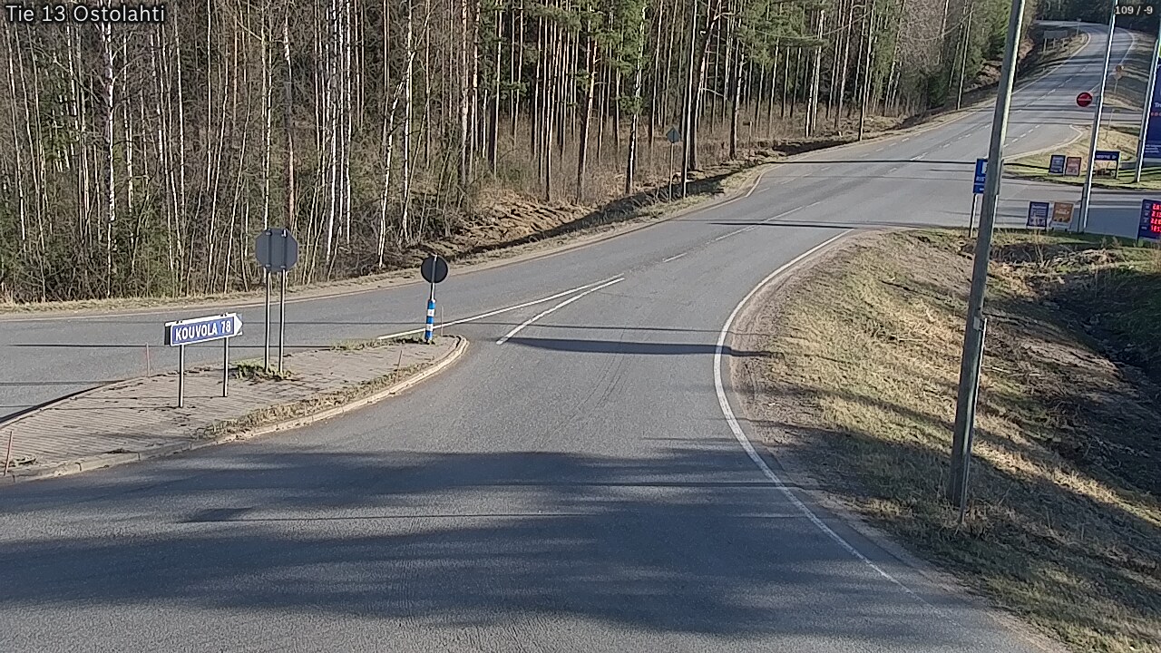 Weather Camera Image Road 13 Ostolahti, Mikkeli, Etelä-Savo