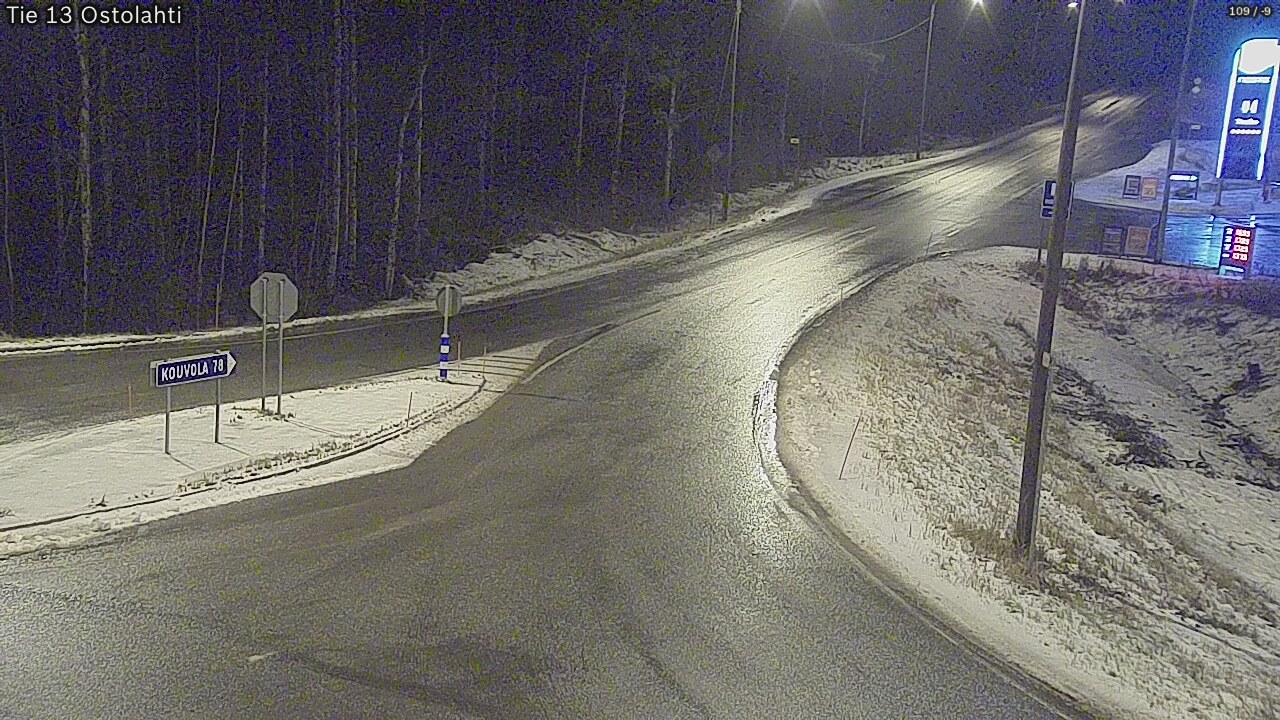 Weather Camera Image Väg 14 Ostolahti, Mikkeli, Etelä-Savo