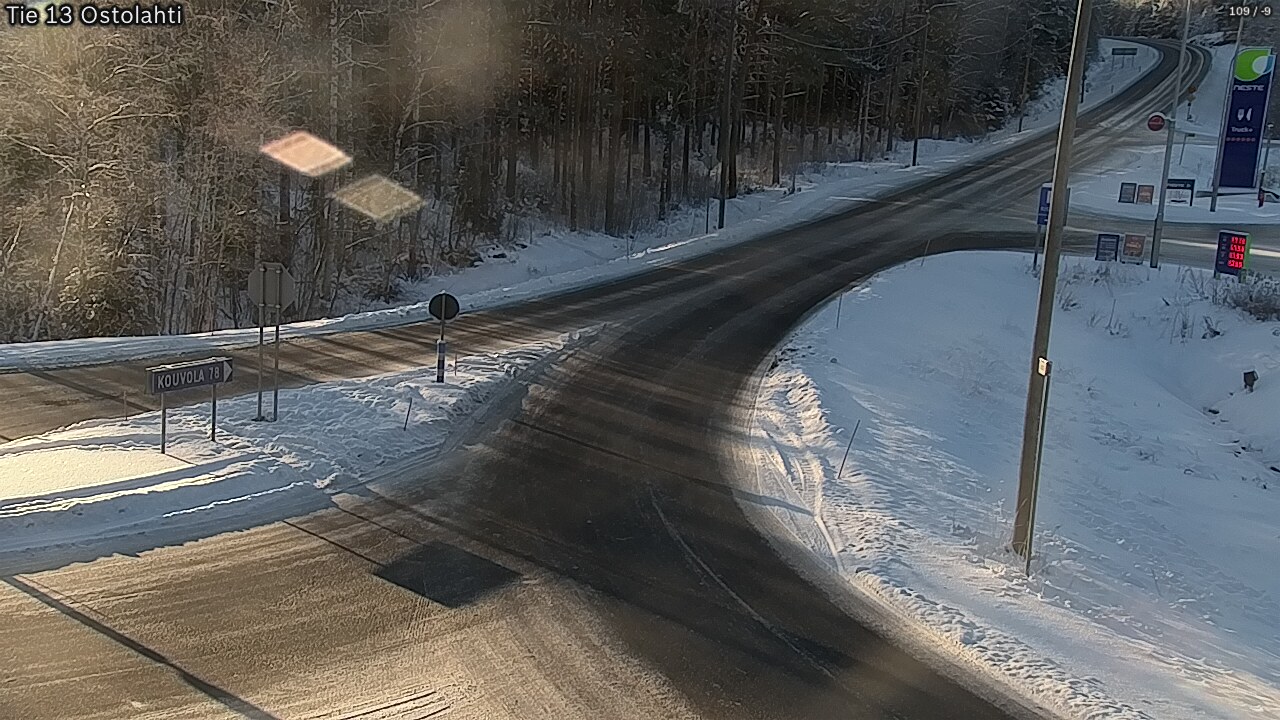 Weather Camera Image Väg 14 Ostolahti, Mikkeli, Etelä-Savo