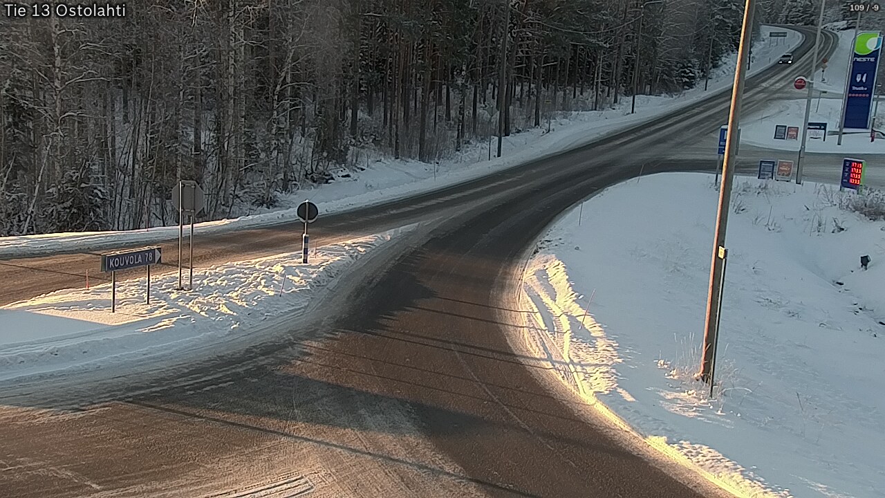Weather Camera Image Väg 14 Ostolahti, Mikkeli, Etelä-Savo