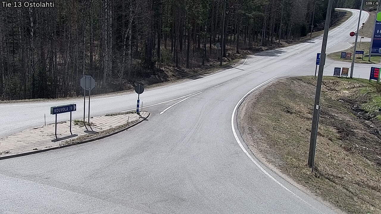 Weather Camera Image Road 13 Ostolahti, Mikkeli, Etelä-Savo