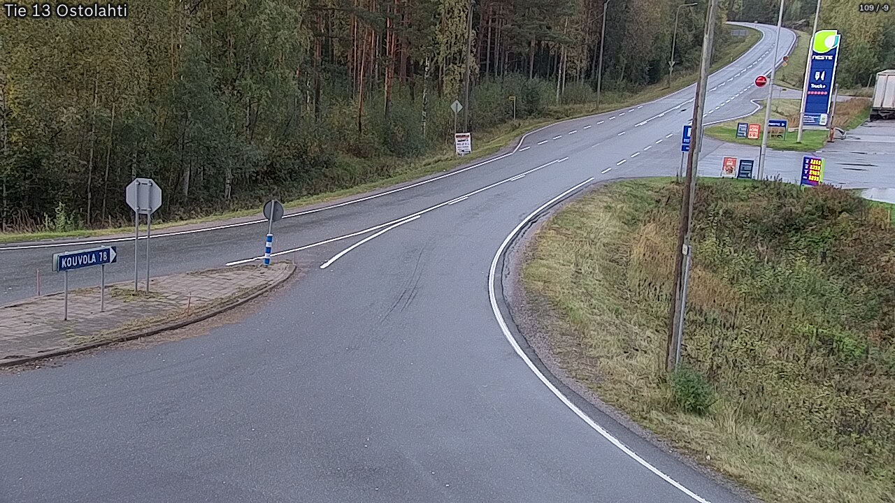 Weather Camera Image Väg 14 Ostolahti, Mikkeli, Etelä-Savo